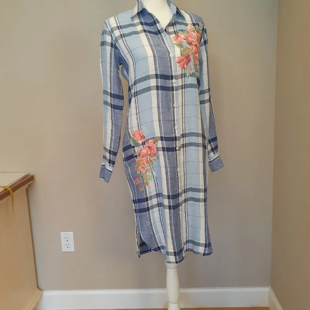 Lauren Ralph Lauren Linen Shirt Dress NWT